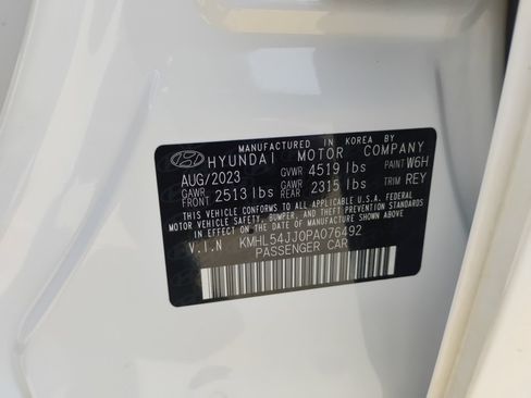 Used 2023 Hyundai Sonata Limited w/ Cargo Package FWD image 39