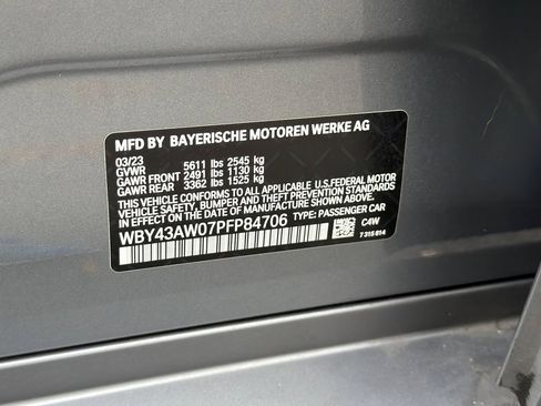 Certified 2023 BMW i4 eDrive35 w/ Parking Assistance Package RWD image 41