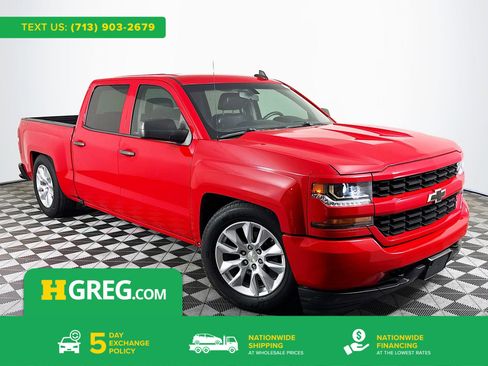 Used 2018 Chevrolet Silverado 1500 Custom w/ Texas Edition AWD/4WD image 1