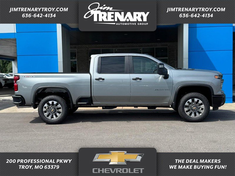 New 2026 Chevrolet Silverado 2500 Custom w/ Custom Convenience Package AWD/4WD image 1