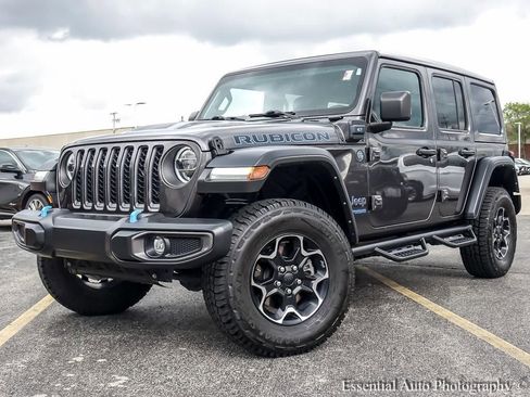 Used 2021 Jeep Wrangler Unlimited Rubicon 4xe w/ Safety Group AWD/4WD image 2