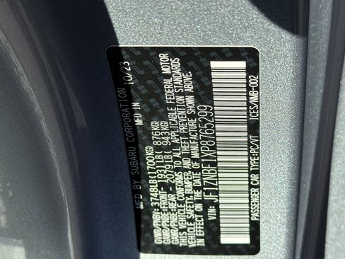 Used 2023 Toyota GR86 Premium w/ ALL Weather Mat Package (TMS) RWD image 28