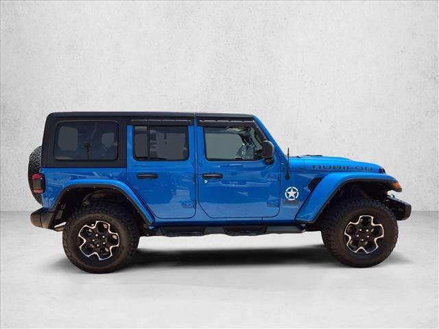 Used 2021 Jeep Wrangler Unlimited Rubicon 4xe w/ Steel Bumper Group AWD/4WD image 4