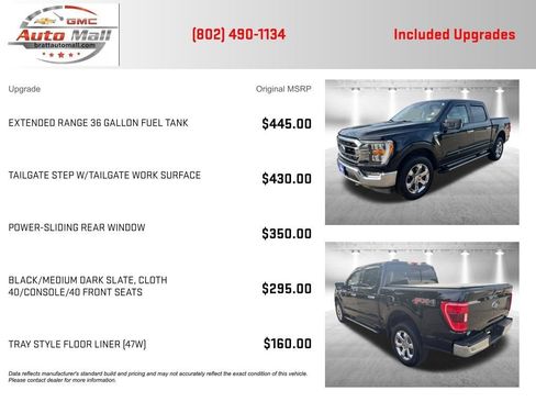 Used 2021 Ford F150 XLT w/ Equipment Group 302A High AWD/4WD image 5