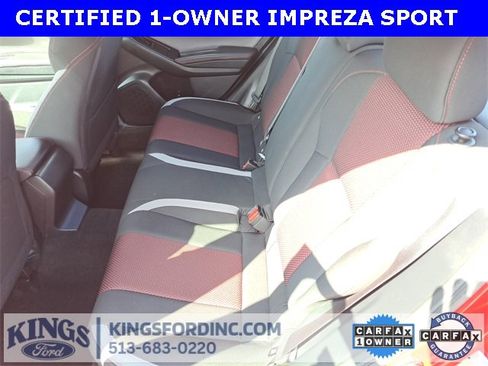 Used 2022 Subaru Impreza 2.0i Sport image 24