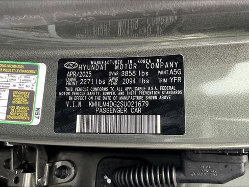 New 2025 Hyundai Elantra Sport image 13