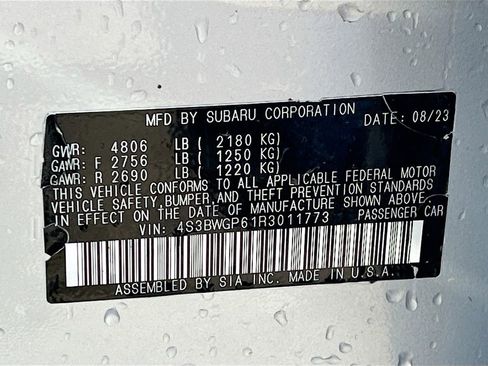 Used 2024 Subaru Legacy Touring XT AWD/4WD image 35