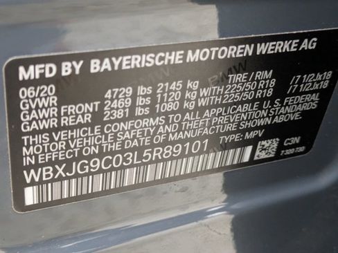 Used 2020 BMW X1 xDrive28i w/ Convenience Package AWD/4WD image 16