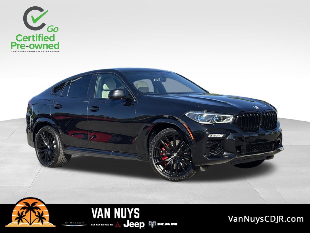 Used 2021 BMW X6 M50i w/ Executive Package AWD/4WD image 1