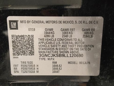 Used 2020 Chevrolet Trax LS w/ Tint and Cruise Package FWD image 33