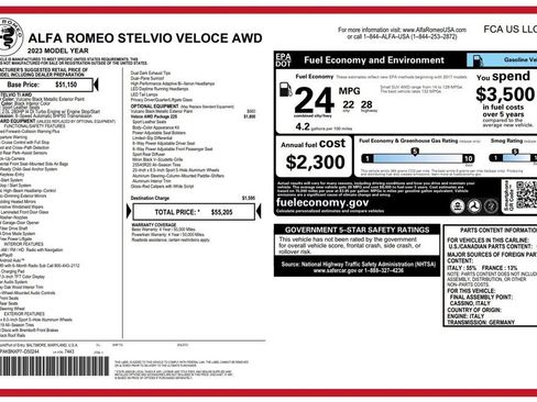 Used 2023 Alfa Romeo Stelvio Veloce image 5