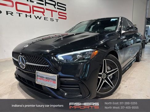 Used 2023 Mercedes-Benz C 300 4MATIC Sedan w/ AMG Line w/ Night Package image 1