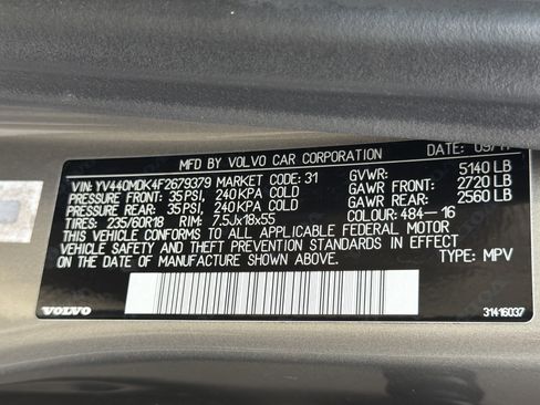 Used 2015 Volvo XC60 T5 Premier w/ Proximity Package FWD image 39
