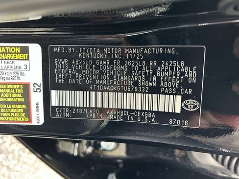 New 2026 Toyota Camry XLE image 25