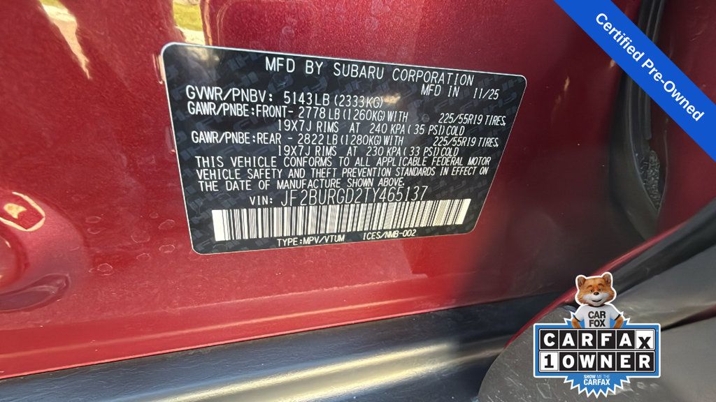 Used 2026 Subaru Outback Limited XT AWD/4WD image 32