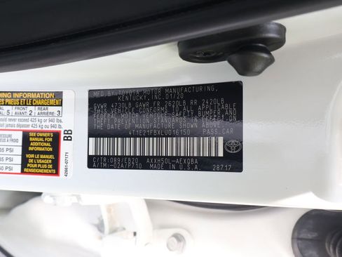 Used 2020 Toyota Avalon XSE w/ Carpet Mat Package FWD image 48