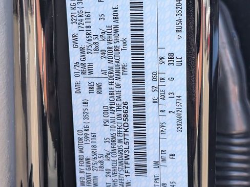 New 2026 Ford F150 XLT w/ Equipment Group 302A MID image 32