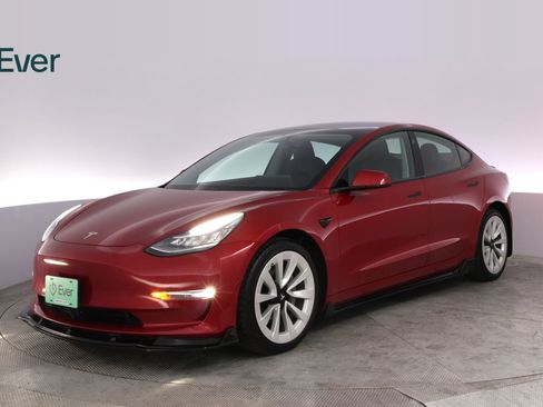 Used 2021 Tesla Model 3 Long Range AWD/4WD image 2