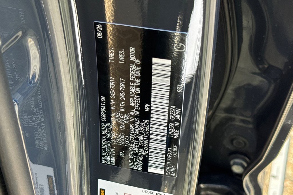 New 2026 Toyota 4Runner SR5 AWD/4WD image 24