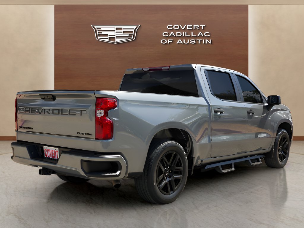Used 2023 Chevrolet Silverado 1500 Custom w/ LPO, Dark Essentials Package RWD image 4