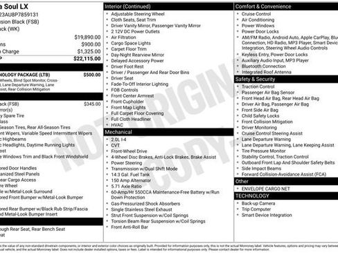 Used 2023 Kia Soul LX w/ LX Technology Package FWD image 26