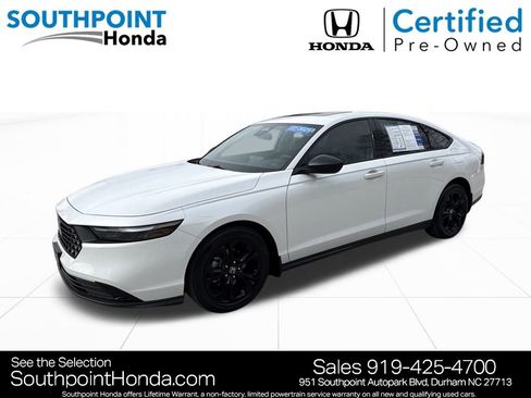 Certified 2025 Honda Accord SE image 3