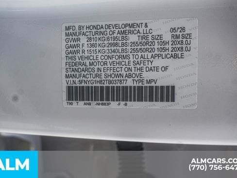 Used 2026 Honda Pilot Elite image 67