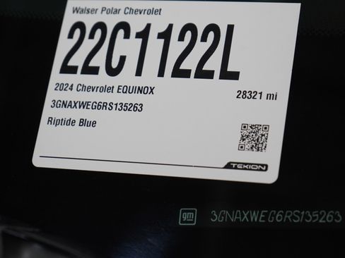 Used 2024 Chevrolet Equinox RS w/ RS Leather Package AWD/4WD image 33