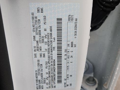 Used 2022 Ford F350 Lariat w/ Black Appearance Package image 35