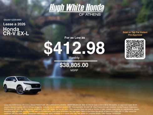 New 2026 Honda CR-V EX-L image 3