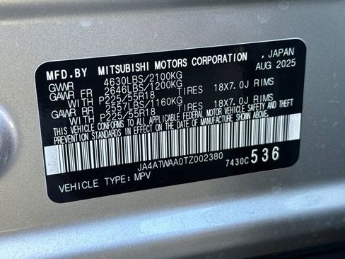 New 2026 Mitsubishi Eclipse Cross AWD image 28