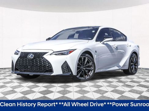 Used 2023 Lexus IS 350 F Sport w/ Memory Package AWD/4WD image 2