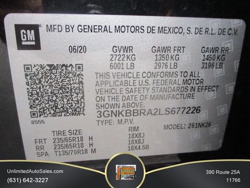 Used 2020 Chevrolet Blazer LT FWD image 15