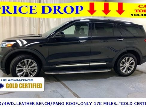 Certified 2022 Ford Explorer Limited w/ Equipment Group 301A image 7