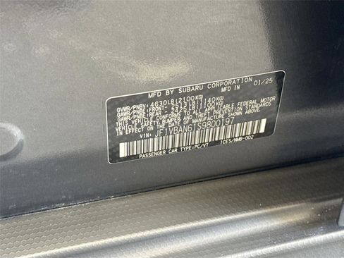 Used 2025 Subaru WRX Limited w/ Popular Package #1A AWD/4WD image 33
