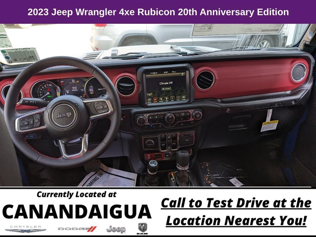 New 2023 Jeep Wrangler Unlimited Rubicon 4xe AWD/4WD image 22