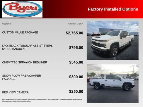 Used 2024 Chevrolet Silverado 2500 Custom w/ Custom Value Package image 10