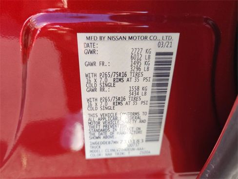 Used 2021 Nissan Frontier PRO-4X w/ Pro-4x Utility Package image 17