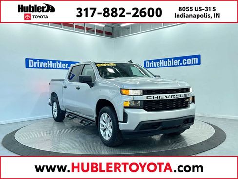 Used 2021 Chevrolet Silverado 1500 Custom AWD/4WD image 1