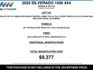 Used 2025 Chevrolet Silverado 1500 Custom Trail Boss w/ LPO, Dark Essentials Package video 2