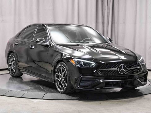 Certified 2024 Mercedes-Benz C 300 Sedan w/ AMG Line w/ Night Package image 5