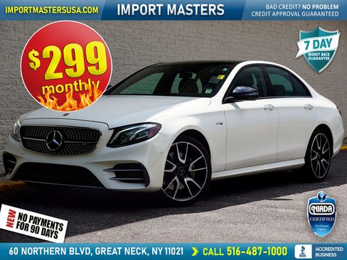 Used 2018 Mercedes-Benz E 43 AMG 4MATIC Sedan w/ Premium 2 Package image 1