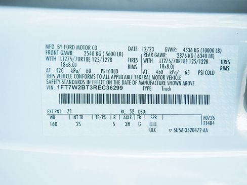 Used 2024 Ford F250 XLT w/ FX4 Off-Road Package image 36