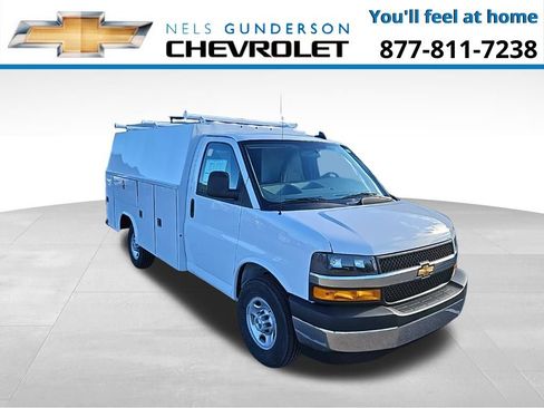 New 2025 Chevrolet Express 3500 w/ Power Convenience Package RWD image 1