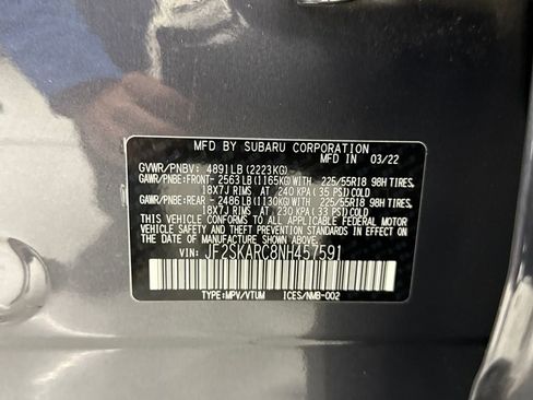 Used 2022 Subaru Forester Touring w/ Popular Package #2 image 27