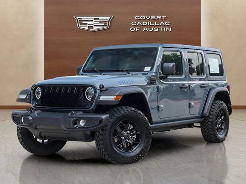 Used 2025 Jeep Wrangler Unlimited Sport S 4xe AWD/4WD image 1