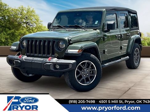 Used 2021 Jeep Wrangler Unlimited Sport AWD/4WD image 1