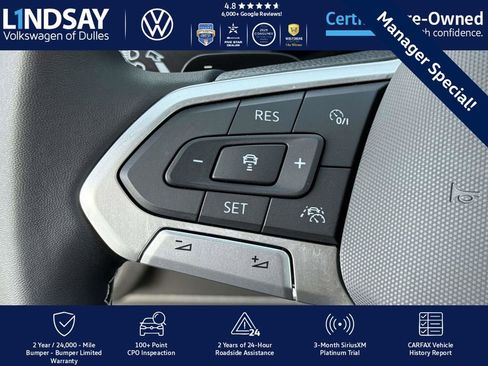 Certified 2024 Volkswagen Atlas Cross Sport SEL image 22