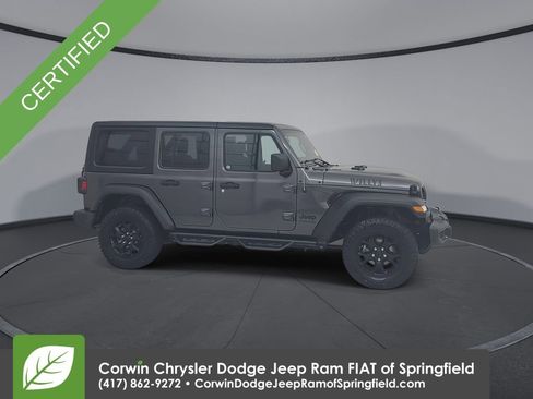 Used 2022 Jeep Wrangler Unlimited Sport image 3