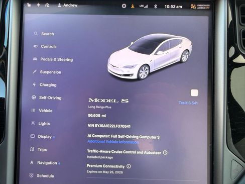 Used 2020 Tesla Model S Long Range Plus AWD/4WD image 10